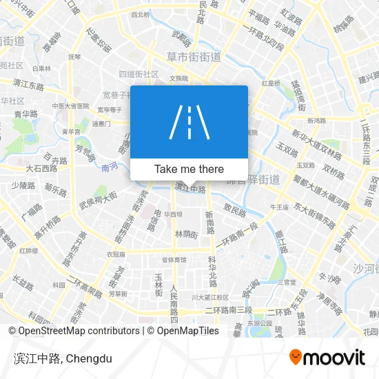 滨江中路 map