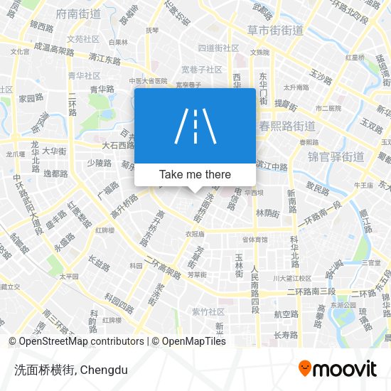 洗面桥横街 map