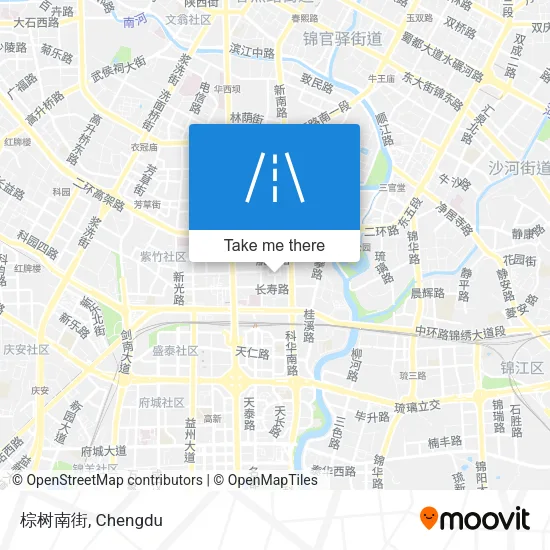 棕树南街 map