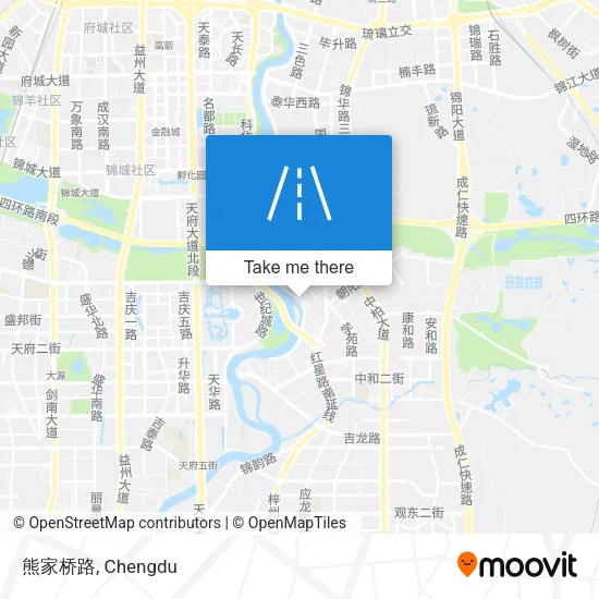 熊家桥路 map