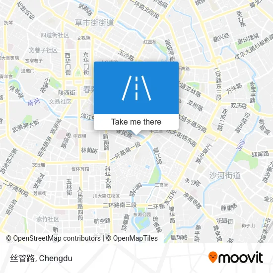丝管路 map