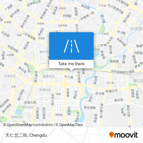 天仁北二街 map