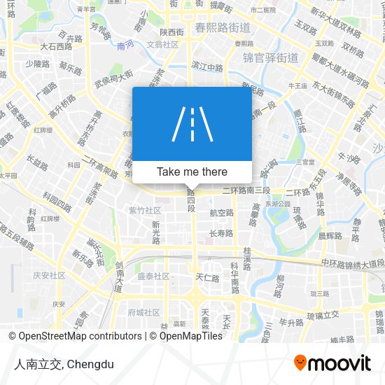 人南立交 map