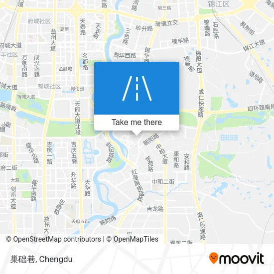 巢础巷 map