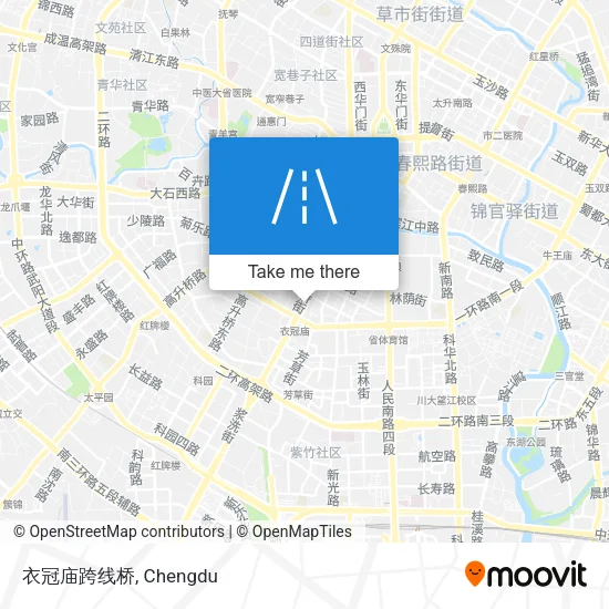 衣冠庙跨线桥 map