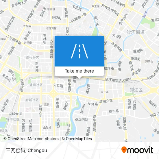 三瓦窑街 map