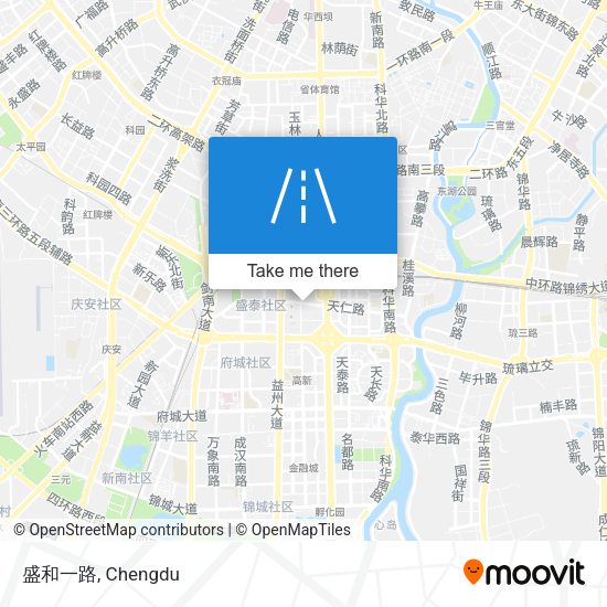 盛和一路 map