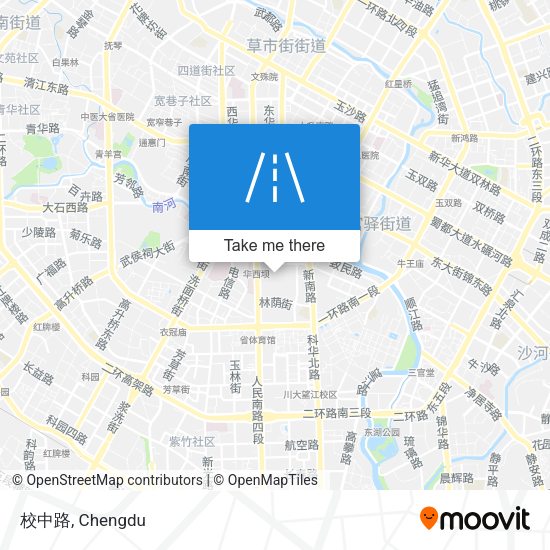 校中路 map