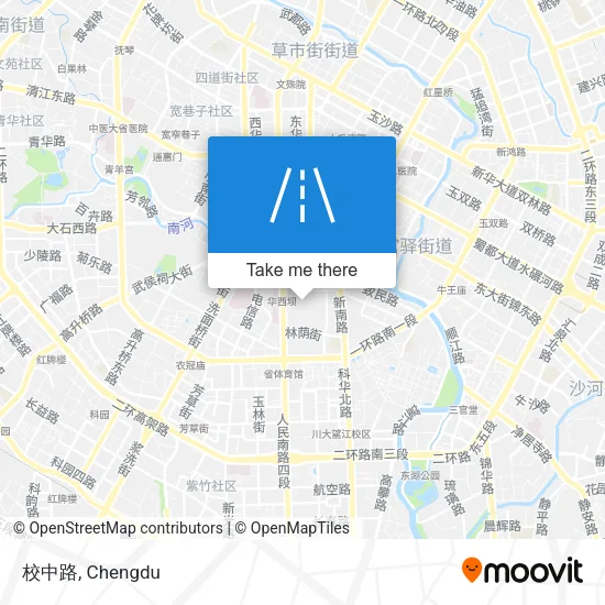 校中路 map