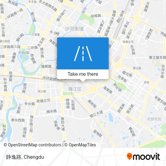 静逸路 map