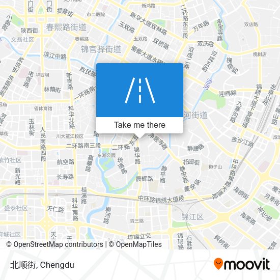 北顺街 map