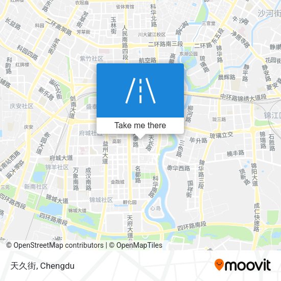 天久街 map