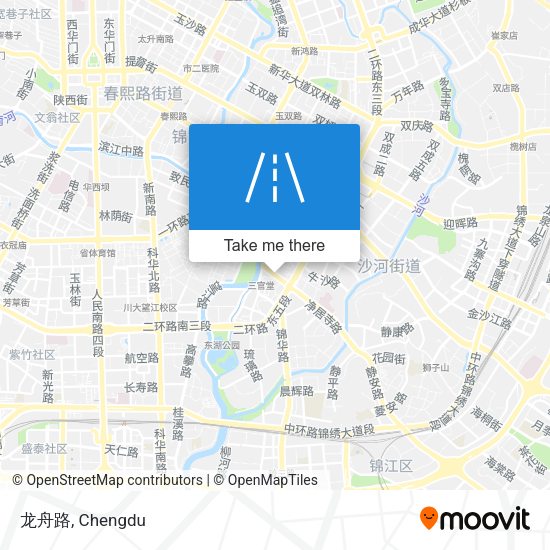 龙舟路 map