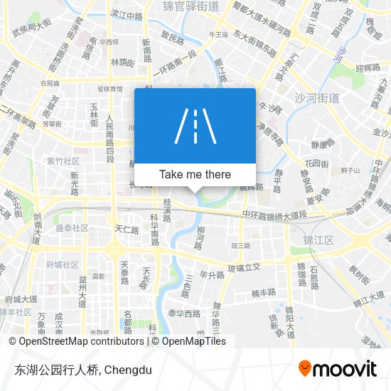 东湖公园行人桥 map