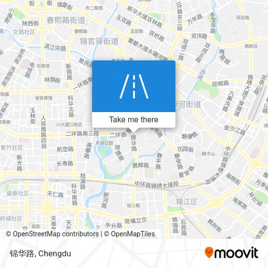 锦华路 map