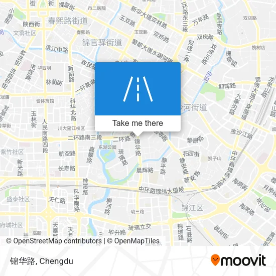锦华路 map