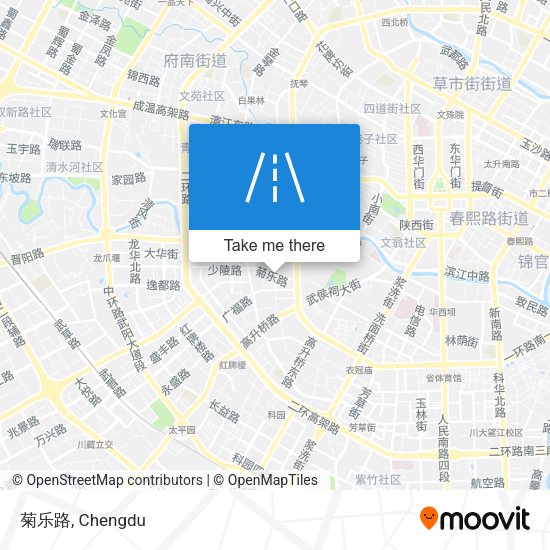 菊乐路 map