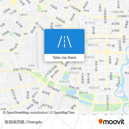 新园南四路 map