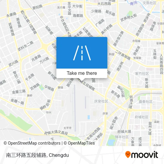 南三环路五段辅路 map