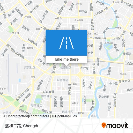 盛和二路 map