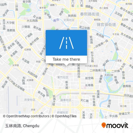 玉林南路 map