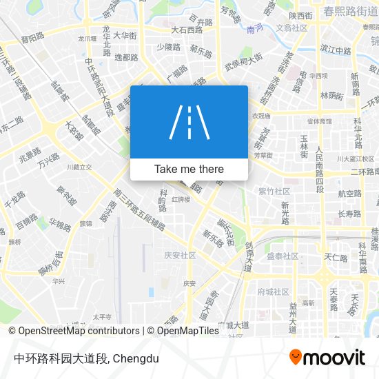 中环路科园大道段 map