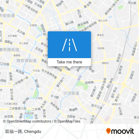 双福一路 map