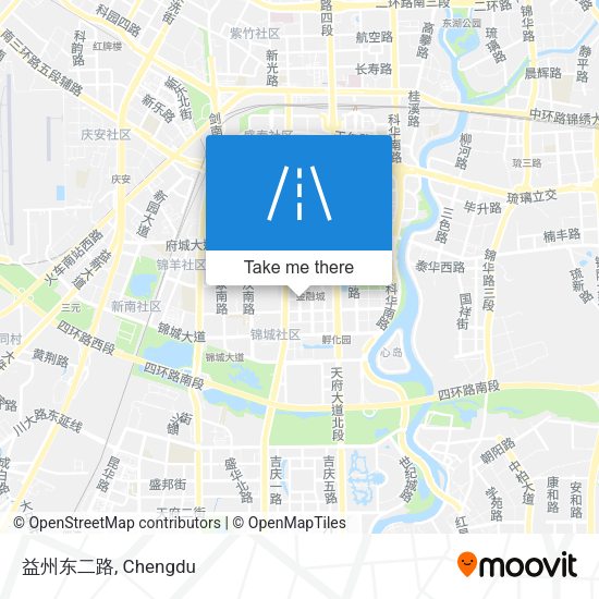 益州东二路 map