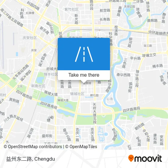 益州东二路 map
