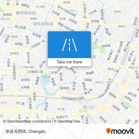 净居寺西街 map