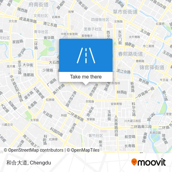 和合大道 map