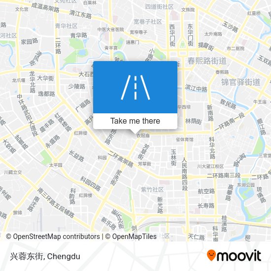 兴蓉东街 map