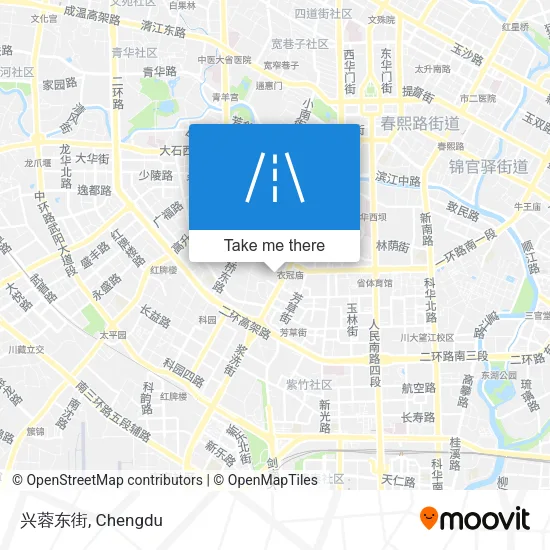 兴蓉东街 map