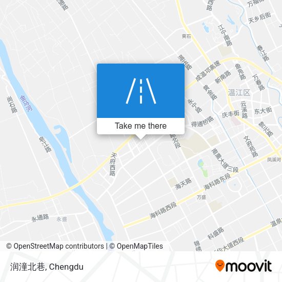 润潼北巷 map
