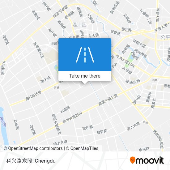 科兴路东段 map