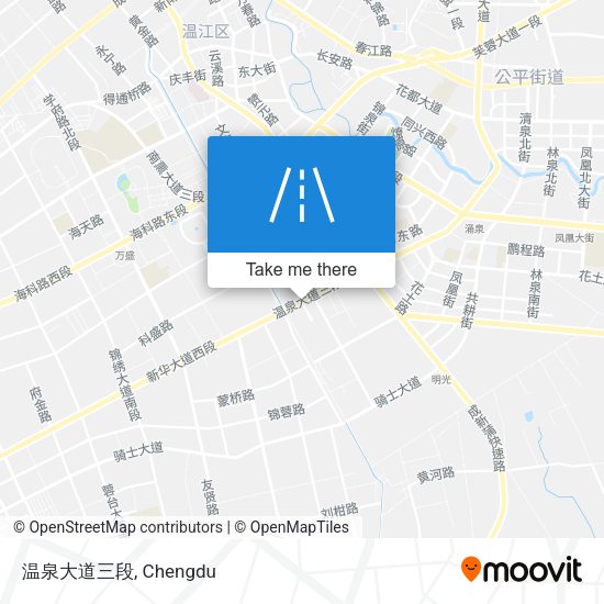 温泉大道三段 map