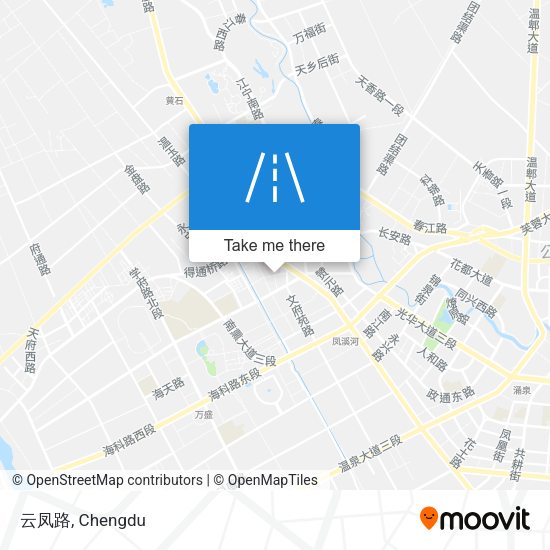 云凤路 map