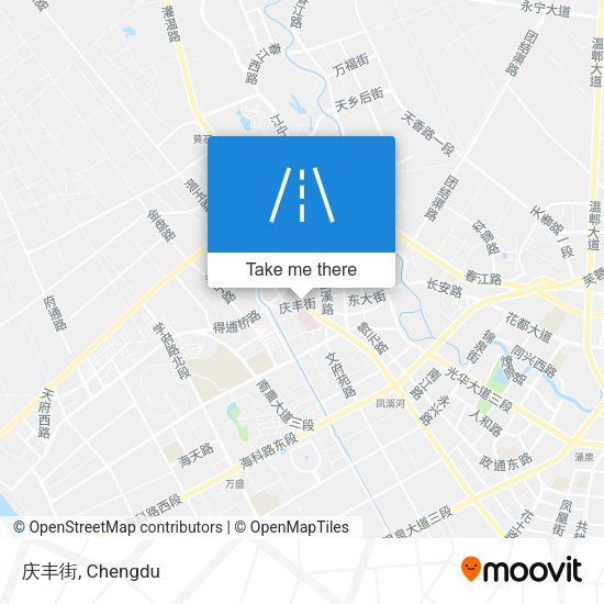 庆丰街 map