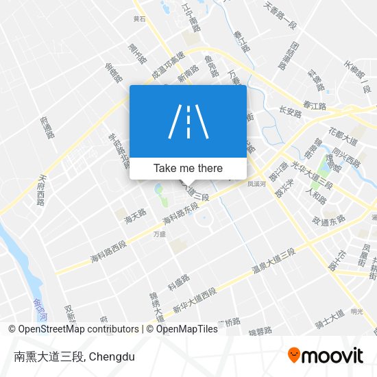 南熏大道三段 map