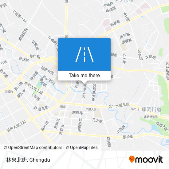 林泉北街 map