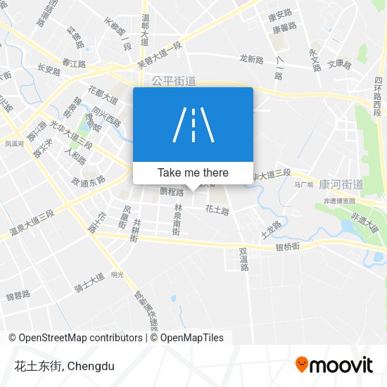 花土东街 map