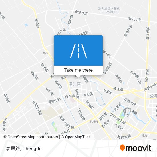 泰康路 map