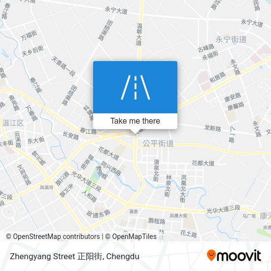 Zhengyang Street 正阳街 map
