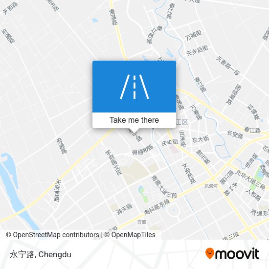 永宁路 map