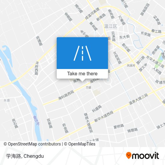 学海路 map
