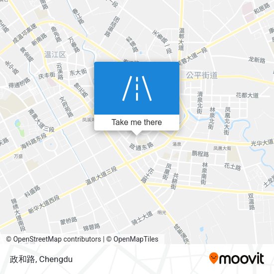 政和路 map