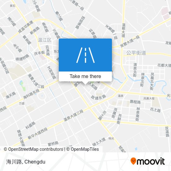 海川路 map