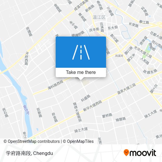 学府路南段 map