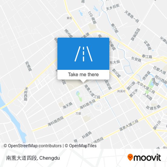 南熏大道四段 map