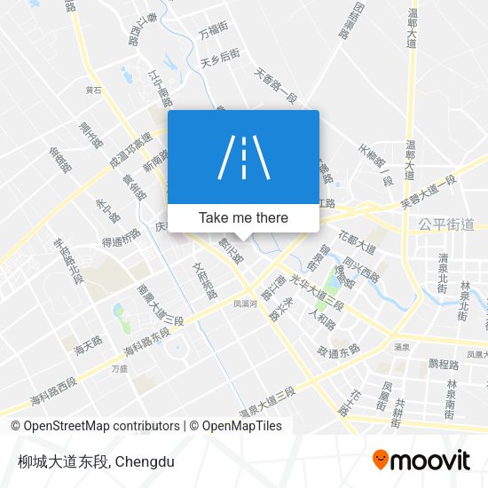 柳城大道东段 map
